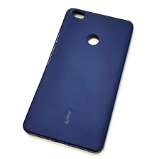 Чехол накладка для XIAOMI MI MAX, силикон, цвет синий