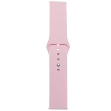 Ремешок для смарт часов универсальный 22 мм для SAMSUNG, силикон, цвет розовый