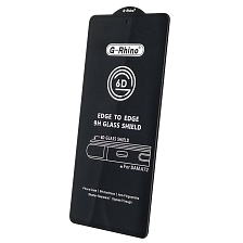 Защитное стекло 6D G-Rhino для SAMSUNG Galaxy A72 (SM-A725F), цвет окантовки черный