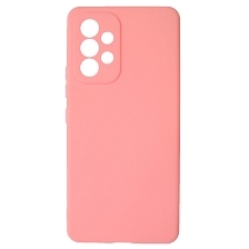 Чехол накладка для SAMSUNG Galaxy A53 5G (SM-A536E), силикон, цвет розовый