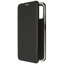 Чехол книжка STYLISH для Realme 8i, экокожа, визитница, цвет черный Чехол книжка STYLISH для Realme 8i, экокожа, визитница, цвет черный