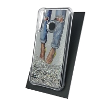 Чехол накладка TransFusion для HUAWEI Honor 9C, Honor P40 Lite E, силикон, переливашка, рисунок VOGUE.