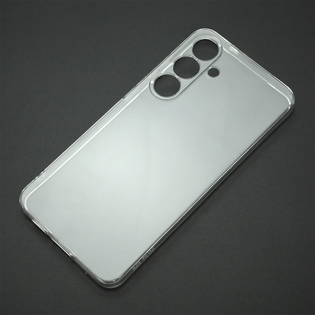 Чехол накладка для SAMSUNG Galaxy S24 Plus, Galaxy S25 Plus, защита камеры, силикон, прозрачный