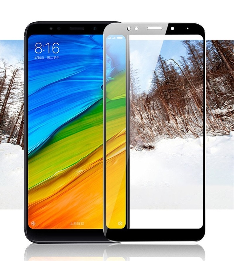 Защитное стекло Lito (премиальное качество) "5D" FULL GLUE для XIAOMI Redmi 5 Plus, цвет канта чёрный. Защитное стекло Lito (премиальное качество) "5D" FULL GLUE для XIAOMI Redmi 5 Plus, цвет канта чёрный.