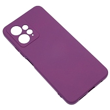 Чехол накладка NANO для XIAOMI Redmi Note 12 4G, защита камеры, силикон, бархат, цвет фиолетовый Чехол накладка NANO для XIAOMI Redmi Note 12 4G, защита камеры, силикон, бархат, цвет фиолетовый