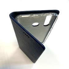 Чехол книжка SAILANG для HUAWEI Nova 4 (VCE-LX1), экокожа, визитница, цвет темно синий.