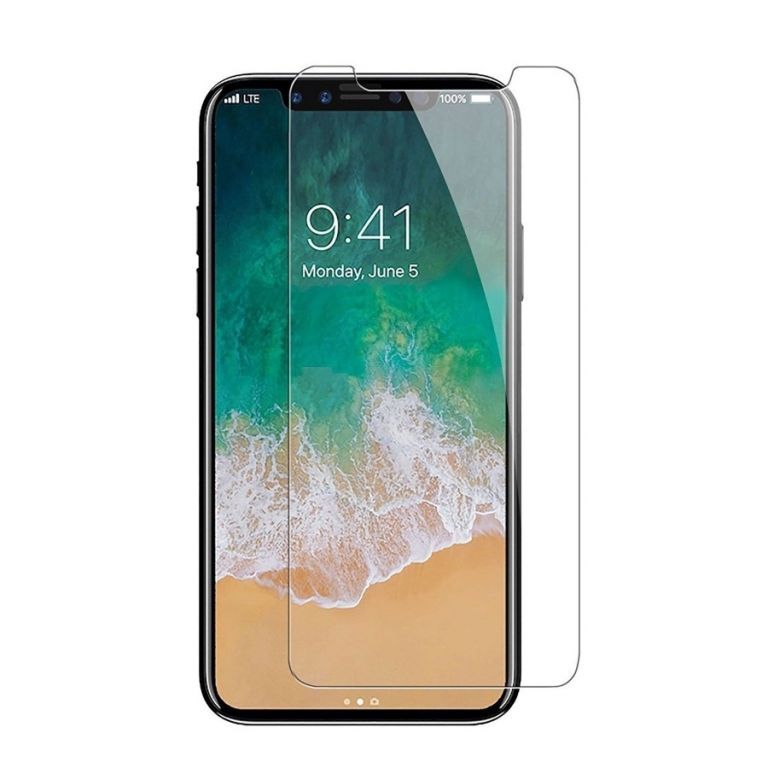 Защитное стекло "Pro Glass" для APPLE iPhone X/XS (5.8") ударопрочное / прозрачное 0.2mm.