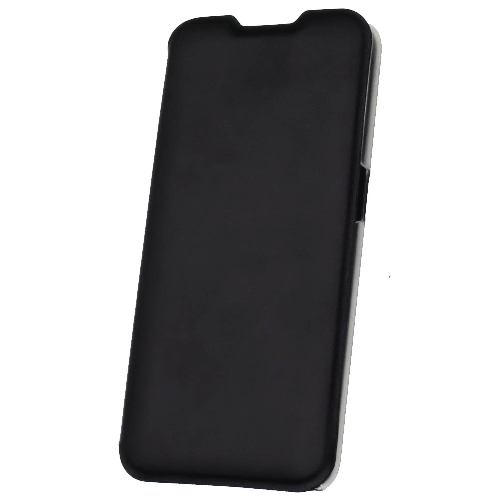 Чехол книжка для OPPO A12, A5s, экокожа, визитница, цвет черный