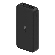 Внешний портативный аккумулятор, Power Bank XIAOMI Redmi, 20000 mAh, 18W, цвет черный