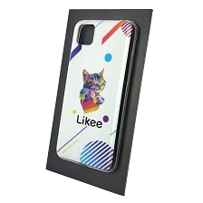 Чехол накладка Vinil для HUAWEI Honor 9S (DUA-LX9), Y5P 2020, силикон, рисунок Likee Cat.
