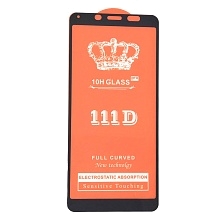Защитное стекло 111D для XIAOMI Redmi 7A, цвет окантовки черный