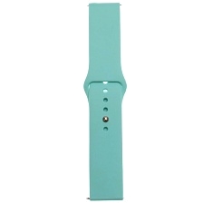 Ремешок для смарт часов универсальный 22 мм для SAMSUNG, силикон, цвет бирюзовый