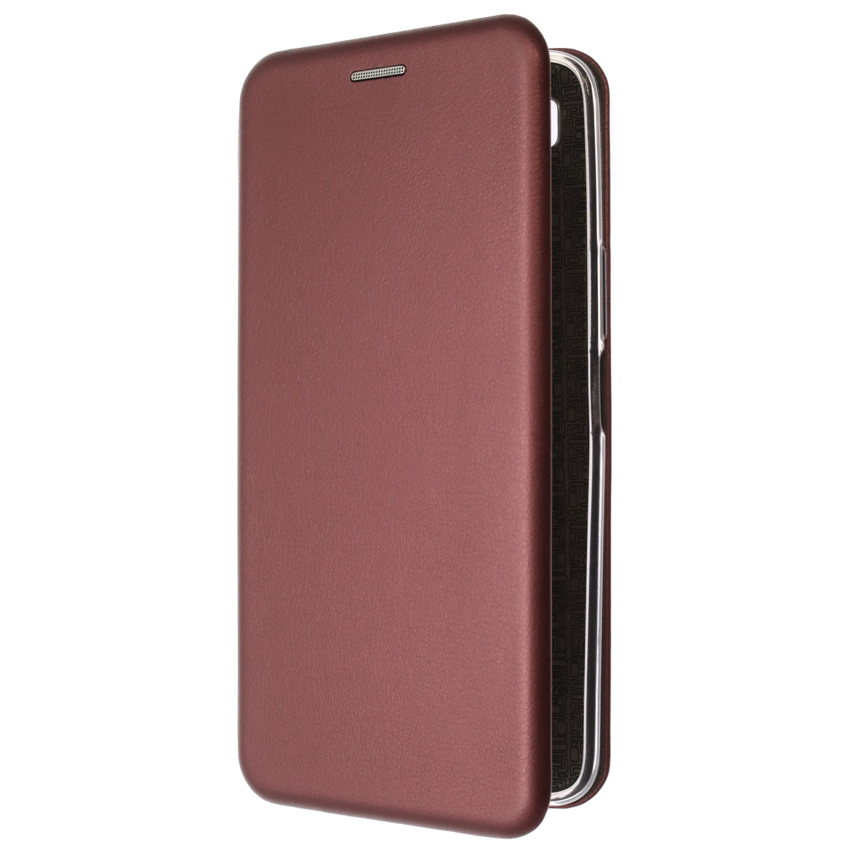 Чехол книжка STYLISH для HUAWEI Honor 50 Lite, Nova 8i, экокожа, визитница, цвет бордовый