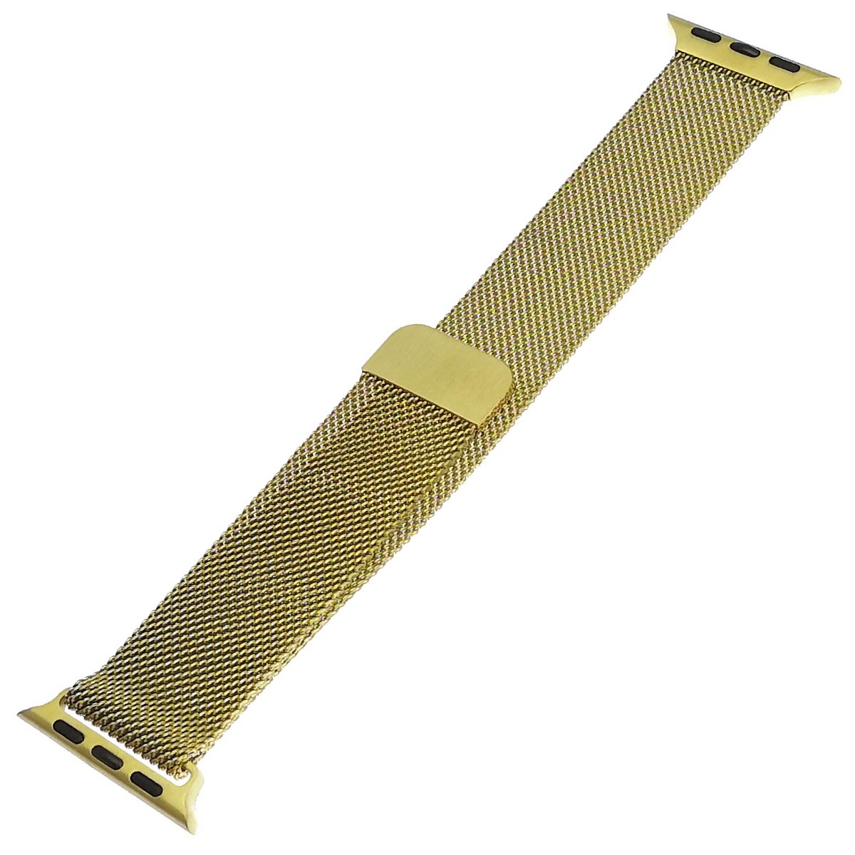 Ремешок для APPLE Watch, сетчатый, миланская петля Milano Loop, 38 - 40 mm, цвет золотистый