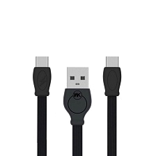 Кабель-USB для Type-C WK WDC-023 Fast Cable (1м), черный.