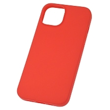 Чехол накладка Soft Touch для APPLE iPhone 13 (6.1"), силикон, цвет красный