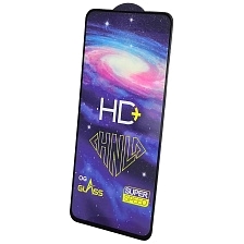 Защитное стекло HD+ SUPER SPEED для SAMSUNG Galaxy A72 (SM-A725F), цвет окантовки черный