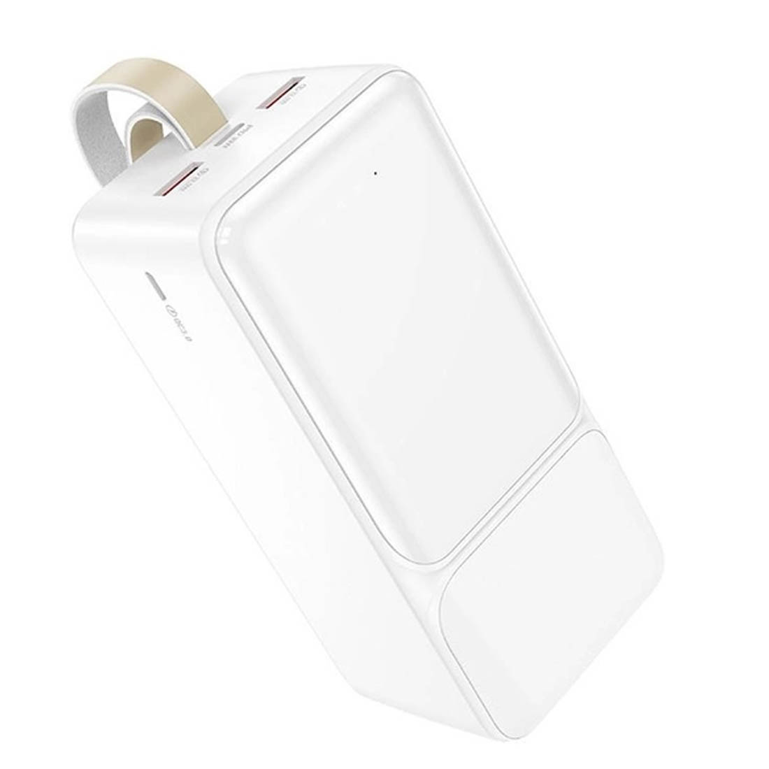 Внешний портативный аккумулятор, Power Bank BOROFONE BJ33D Extreme, 50000 mAh, 22.5W, PD30W, QC3.0, цвет белый Внешний портативный аккумулятор, Power Bank BOROFONE BJ33D Extreme, 50000 mAh, 22.5W, PD30W, QC3.0, цвет белый