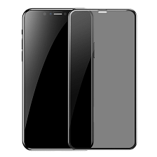 Защитное стекло YESKY MATTE ANTI-BLUE для APPLE iPhone X / XS / 11 Pro (5.8") матовое с фильтром синего цвета, цвет черный.