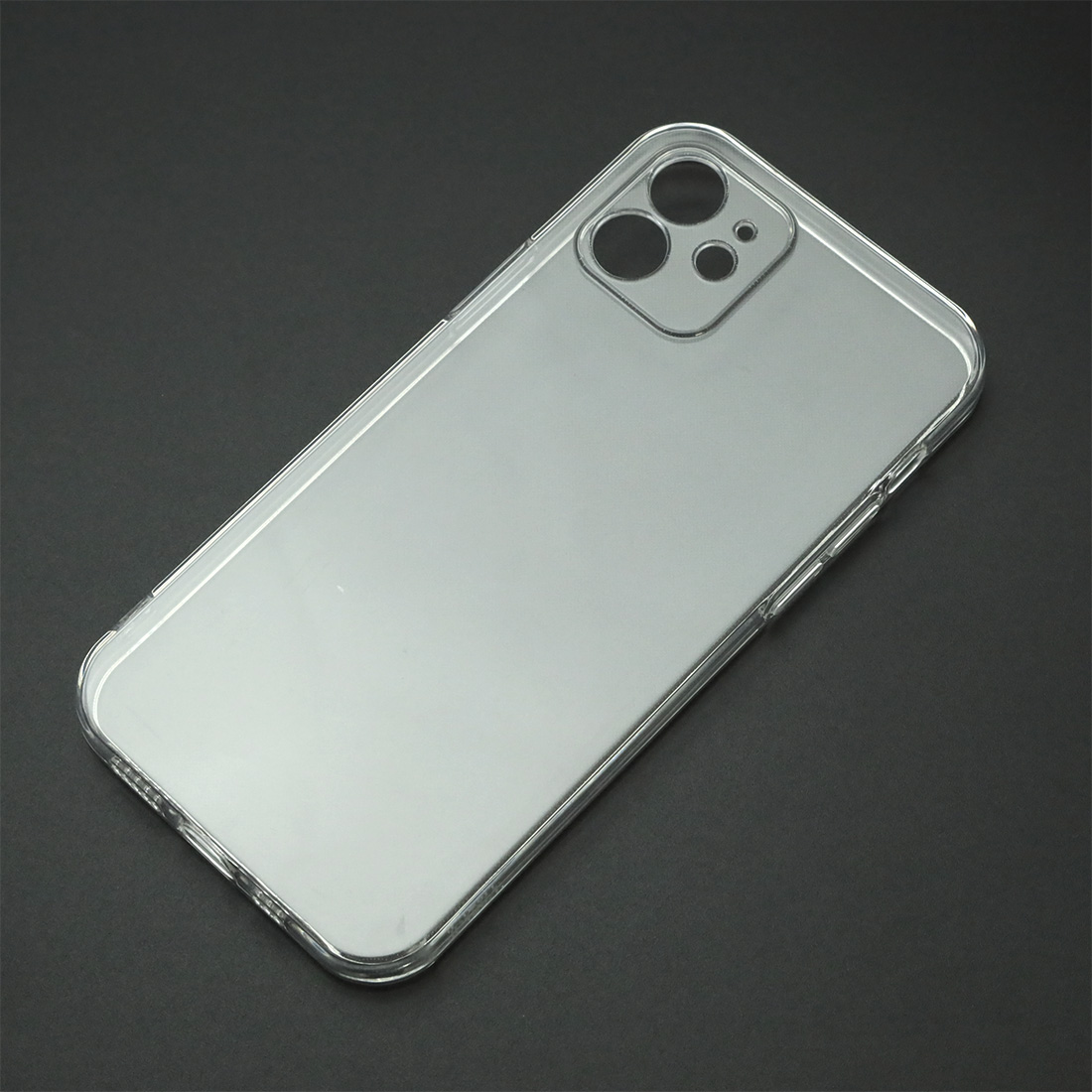 Чехол накладка для APPLE iPhone 12 (6.1"), защита камеры, силикон, прозрачный