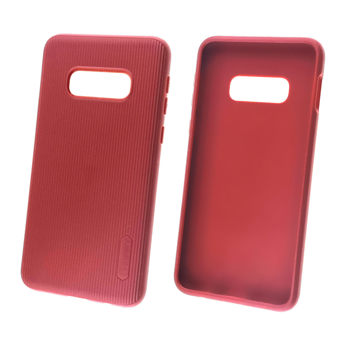 Чехол накладка Cherry для SAMSUNG Galaxy S10e (SM-G970), силикон, цвет темно красный.