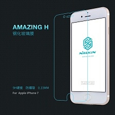 Nillkin Защитное стекло 0.3мм 9H Amazing H anti-burst для Apple iPhone 7/8, прозрачное.