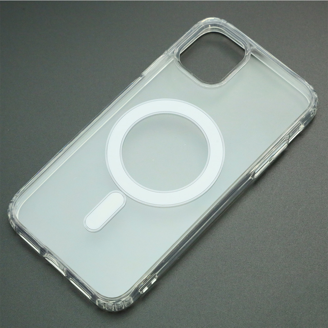 Чехол накладка с поддержкой MagSafe для APPLE iPhone 11, силикон, цвет прозрачный