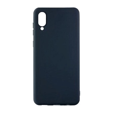 Чехол накладка для SAMSUNG Galaxy A02 (SM-A022G/DS), силикон, цвет черный Чехол накладка для SAMSUNG Galaxy A02 (SM-A022G/DS), силикон, цвет черный