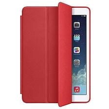 Чехол книжка SMART CASE для APPLE iPad 2/3/4, диагональ 9.7", экокожа, цвет красный.