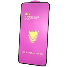Защитное стекло 9H OG ARMOR для APPLE iPhone XS MAX, iPhone 11 Pro MAX, цвет окантовки черный
