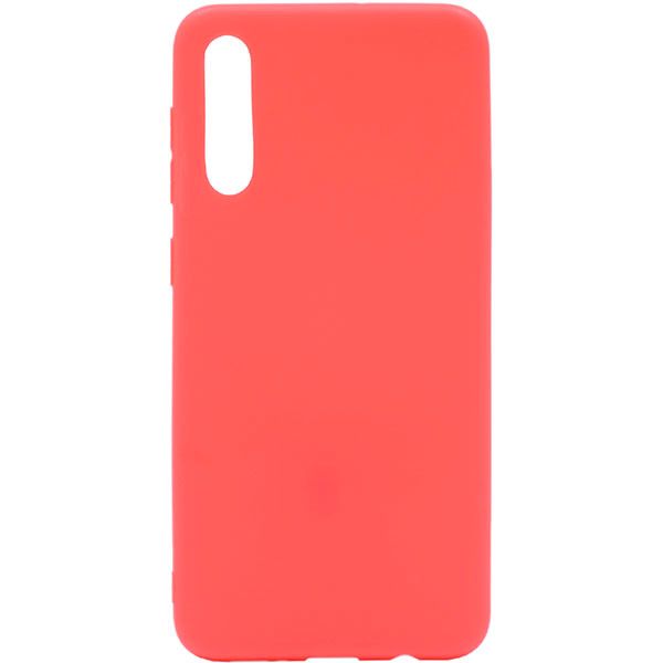 Чехол накладка Soft Touch для SAMSUNG Galaxy A50 (SM-A505), A30s (SM-A307), A50s (SM-A507), силикон, цвет красный.