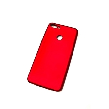 Чехол накладка J-Case THIN для HUAWEI Y9 2018, силикон, цвет красный