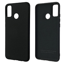 Чехол накладка Silicon Cover для HUAWEI Honor 9X Lite, силикон, бархат, цвет черный