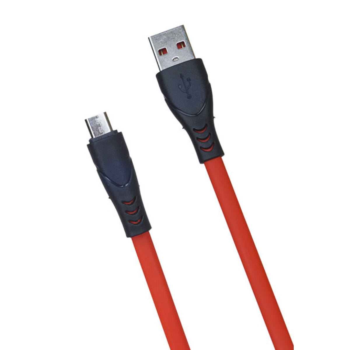 Кабель MRM MR38m Micro USB, 2.4А, длина 1 метр, силикон, цвет красный