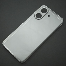 Чехол накладка для XIAOMI Redmi 13C, POCO C65, защита камеры, силикон, прозрачный