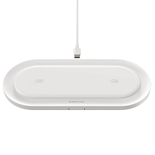 Беспроводное зарядное устройство BOROFONE BQ7 Prominent, 10W, цвет белый (распродажа -60%)