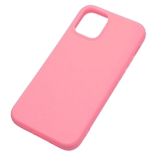Чехол накладка для APPLE iPhone 12 mini (5.4"), силикон, цвет розовый