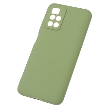 Чехол накладка SOFT TOUCH для XIAOMI Redmi 10 (2021), Redmi 10 (2022), защита камеры, силикон, матовый, цвет фисташковый