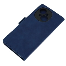 Чехол книжка NICE для TECNO Spark Go 1,  POP 9 4G, защита камеры, экокожа, визитница, цвет темно синий
