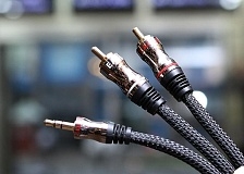 Кабель 3.5st M/2 RCA M Eagle Cable 0.8 m 10071108 Deluxe.