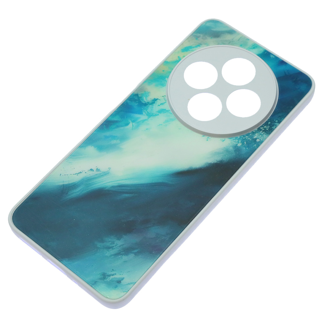 Чехол накладка для XIAOMI Redmi 14C, POCO C75, пластик, силикон, защита камеры, рисунок Морская бирюза Чехол накладка для XIAOMI Redmi 14C, POCO C75, пластик, силикон, защита камеры, рисунок Морская бирюза