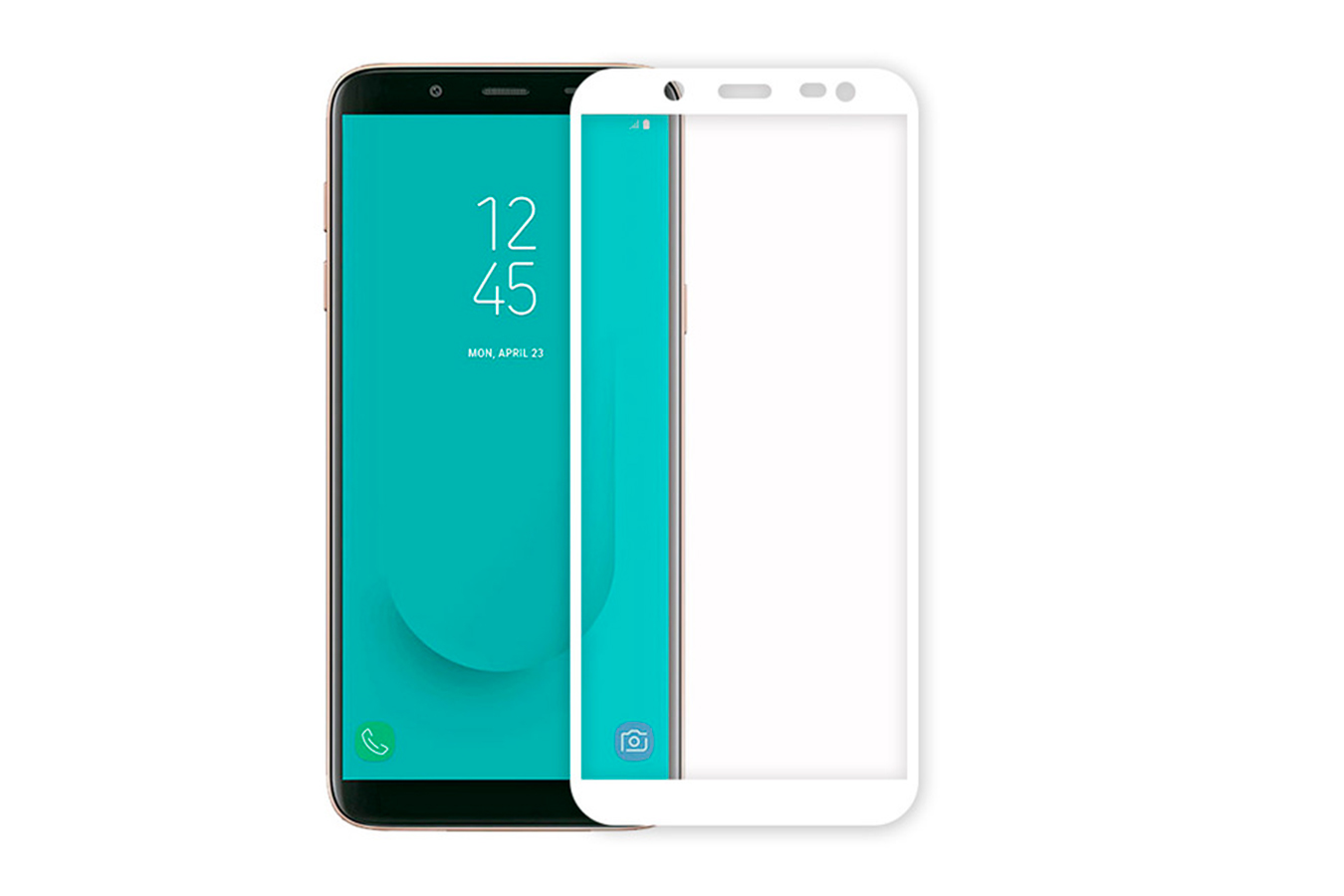 Защитное стекло 2D Full glass для SAMSUNG Galaxy A6 / J6 (2018) /тех.пак/ белый. Защитное стекло 2D Full glass для SAMSUNG Galaxy A6 / J6 (2018) /тех.пак/ белый.