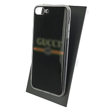 Чехол накладка для APPLE iPhone 7 Plus, iPhone 8 Plus, силикон, глянцевый, рисунок CO Гуччи