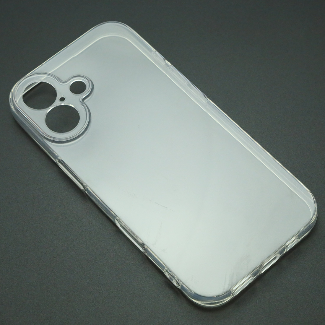 Чехол накладка P.R.C. для APPLE iPhone 17, силикон, защита камеры, цвет прозрачный