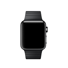 Ремешок для Apple Watch блочный нержавеющая сталь, 38-40 mm, цвет черный