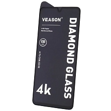 Защитное стекло VEASON DIAMOND GLASS для SAMSUNG Galaxy A33 5G, цвет окантовки черный