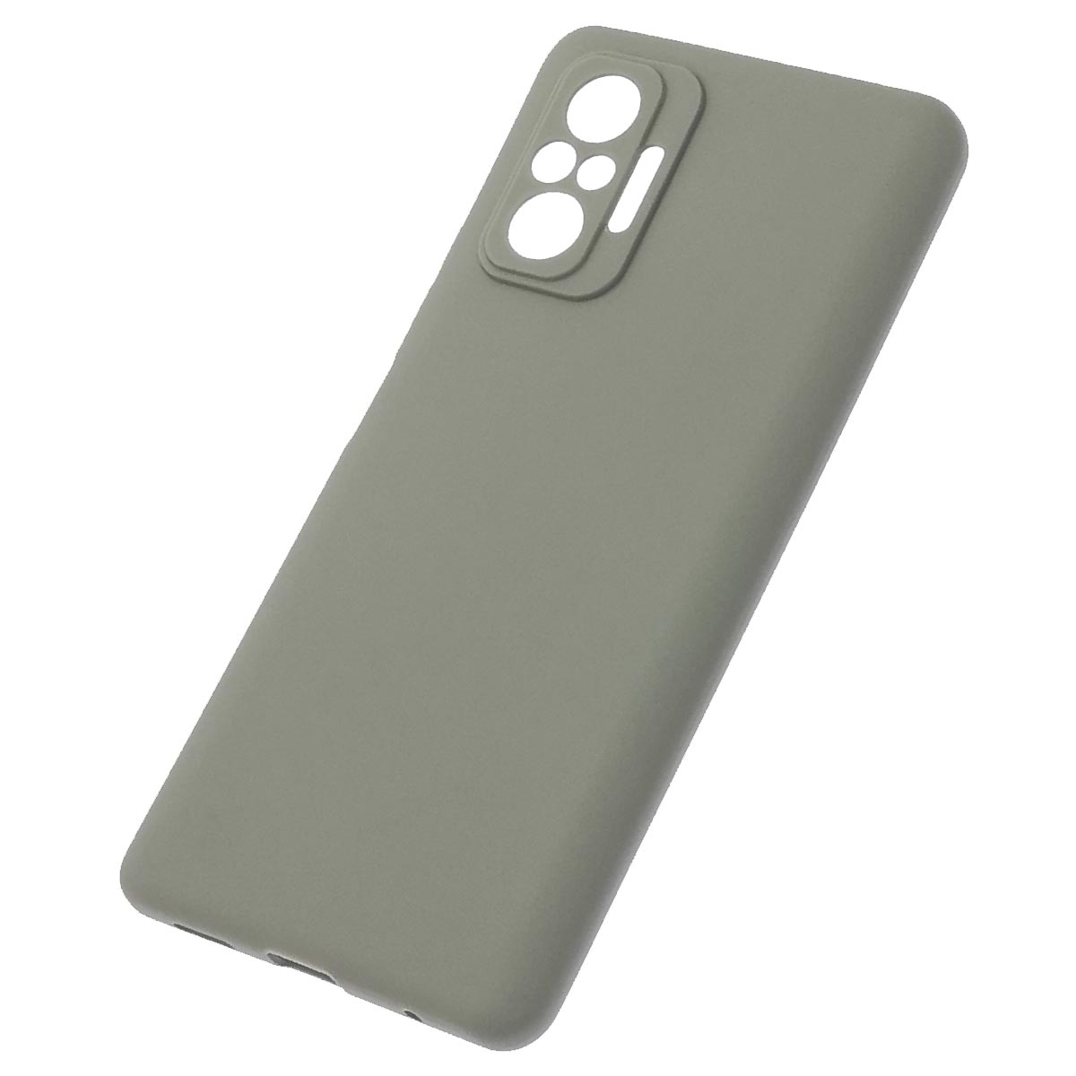 Чехол накладка SOFT TOUCH для XIAOMI Redmi Note 10 Pro, силикон, матовый, цвет светло серый
