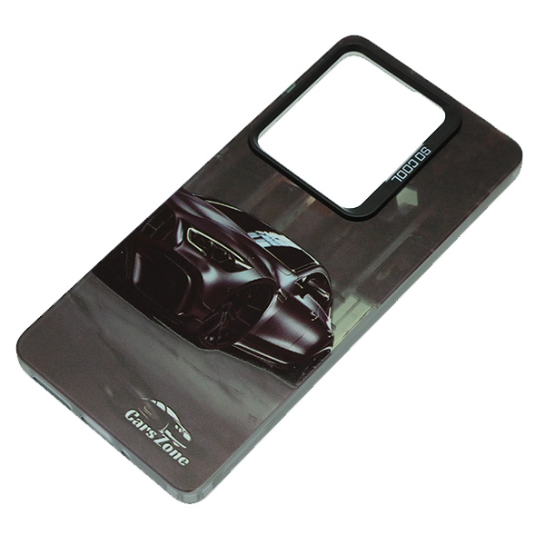 Чехол накладка для XIAOMI Redmi Note 13 Pro 4G, POCO M6 Pro 4G, защита камеры, силикон, рисунок Cars Zone