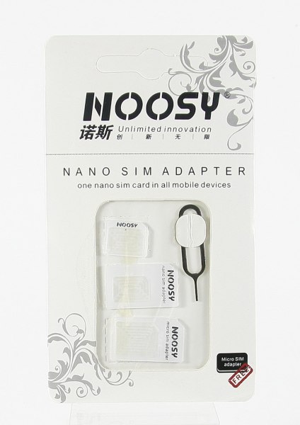 Набор адаптеров SIM/NanoSIM/MicroSIM.