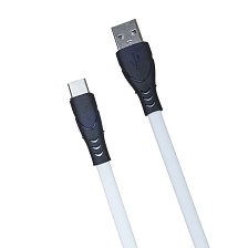 Кабель MRM MR38t USB Type C, 3A, длина 1 метр, цвет белый